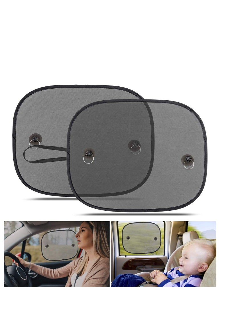 SYOSI Car Window Shades for Baby, Car Sun Shades for Side and Rear Window, Car Visor Side Window Sun Shade Cover Blocking UV Rays, Best for Baby, Kids and Pets Protection - Image 1