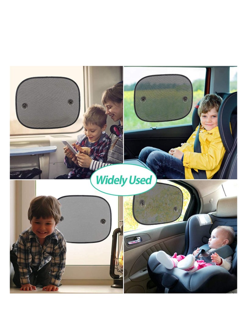 SYOSI Car Window Shades for Baby, Car Sun Shades for Side and Rear Window, Car Visor Side Window Sun Shade Cover Blocking UV Rays, Best for Baby, Kids and Pets Protection - Image 4