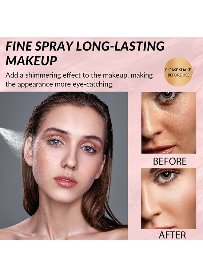 جلازي بخاخ التشطيب للوجه والجسم - بخاخ حاجز للمكياج ، بخاخ تثبيت للمكياج (60 مل) - Image 5