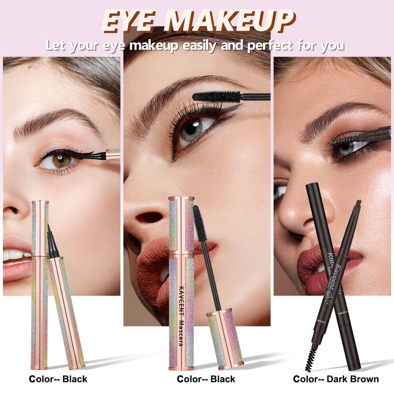 KAVCENT Makeup Set Makeup Kit for Women Full Kit Makeup Sets for Teens Women Gift Eyeshadow Palette Lipgloss Foundation concealer Makeup Kit for Teens Teenager - Image 5