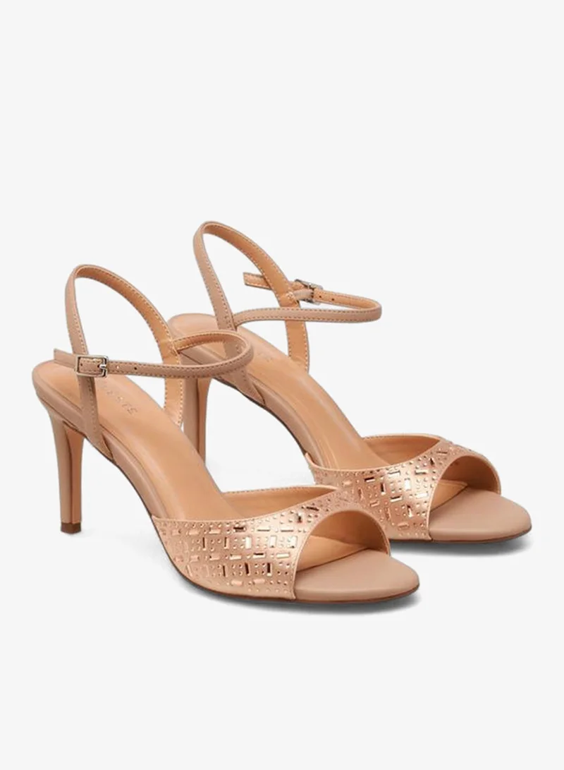 Celeste Women Embellished Stiletto Heel Sandals