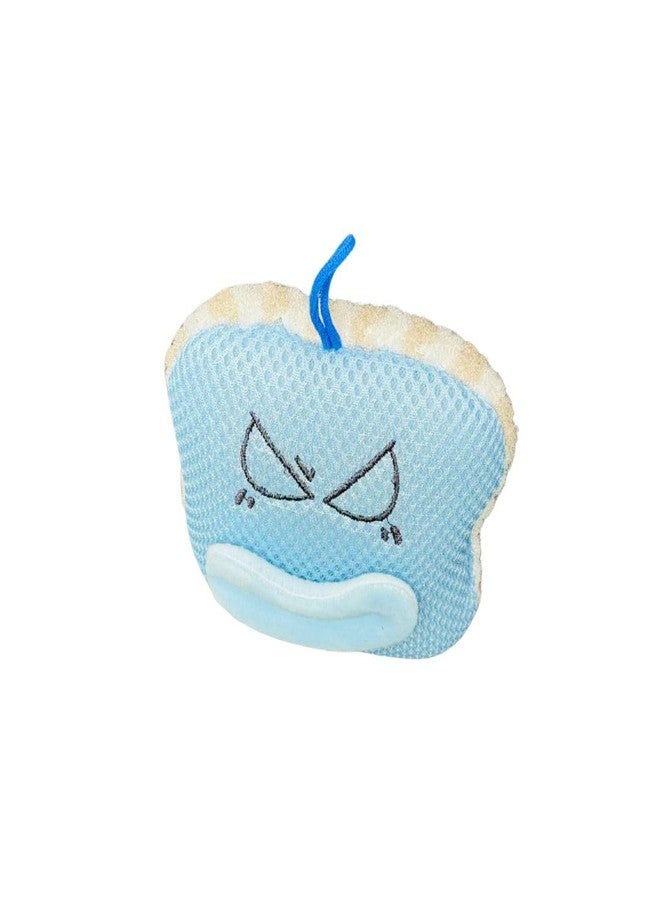 Eco Shine Kids Bath Loofah Sponge, Cute Big Mouth Square Design Soft Bath Sponge Scrubber for Kids & Babies - Gentle Cleaning, Exfoliating, and Dead Skin Removal- Perfect for Men and Women - Image 4