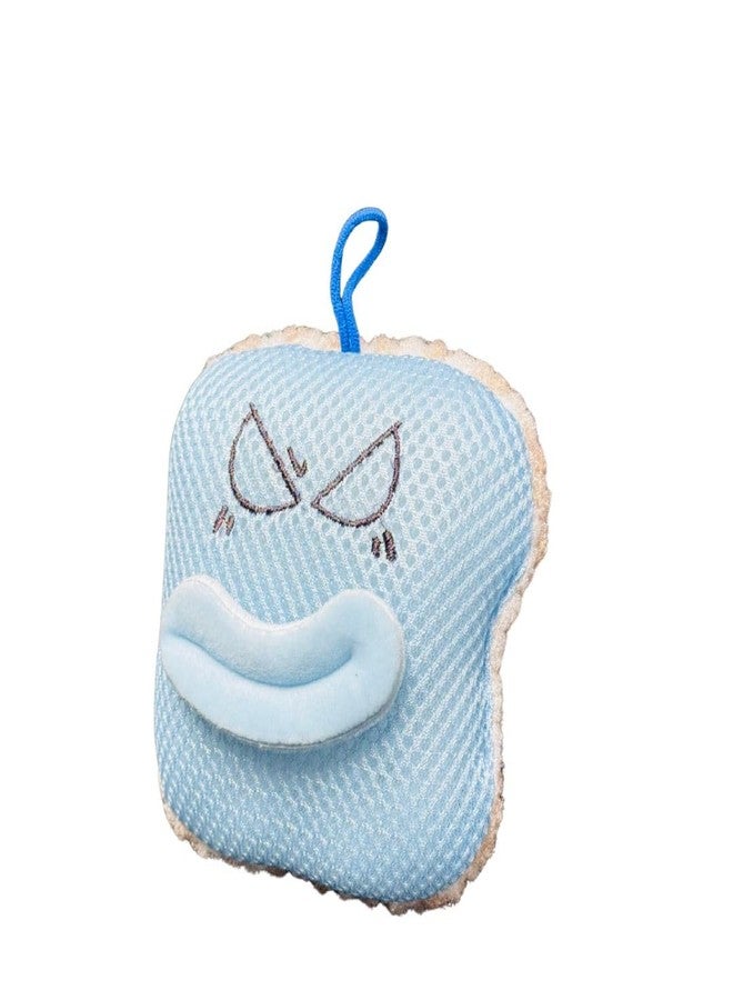 Eco Shine Kids Bath Loofah Sponge, Cute Big Mouth Square Design Soft Bath Sponge Scrubber for Kids & Babies - Gentle Cleaning, Exfoliating, and Dead Skin Removal- Perfect for Men and Women - Image 3