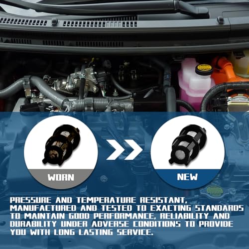 CHRYMUM Professional Oil Pressure Sensor Filter, Car Engine Oil Pressure Sensor Filter 917143 917-143 12585328, Oil Pressure Switch Screen Filter Replacement for GMC Buick Cadillac Chevy - Image 4