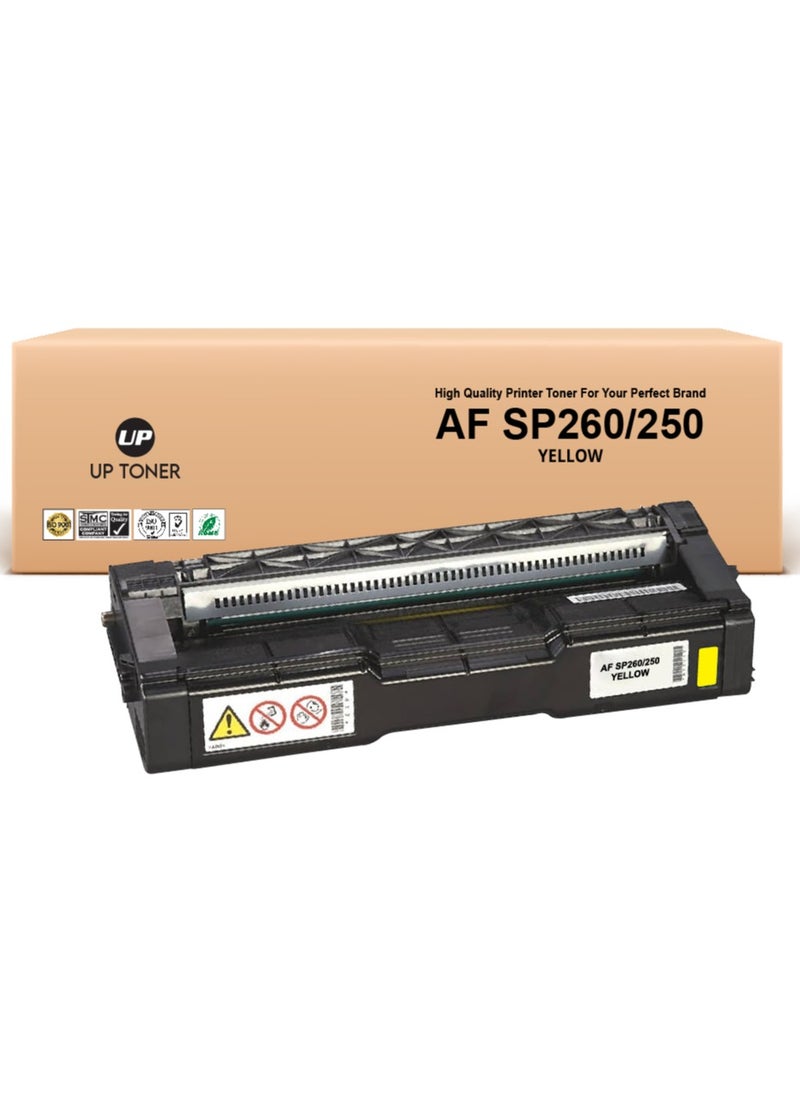 UP Compatible Toner Cartridge for  AF SP260/250 (YLW) - pzsku/ZC1CB17E2D193BC375AFDZ/45/_/1702362672/1446ec96-7674-4702-9b3c-10478ee1fe32