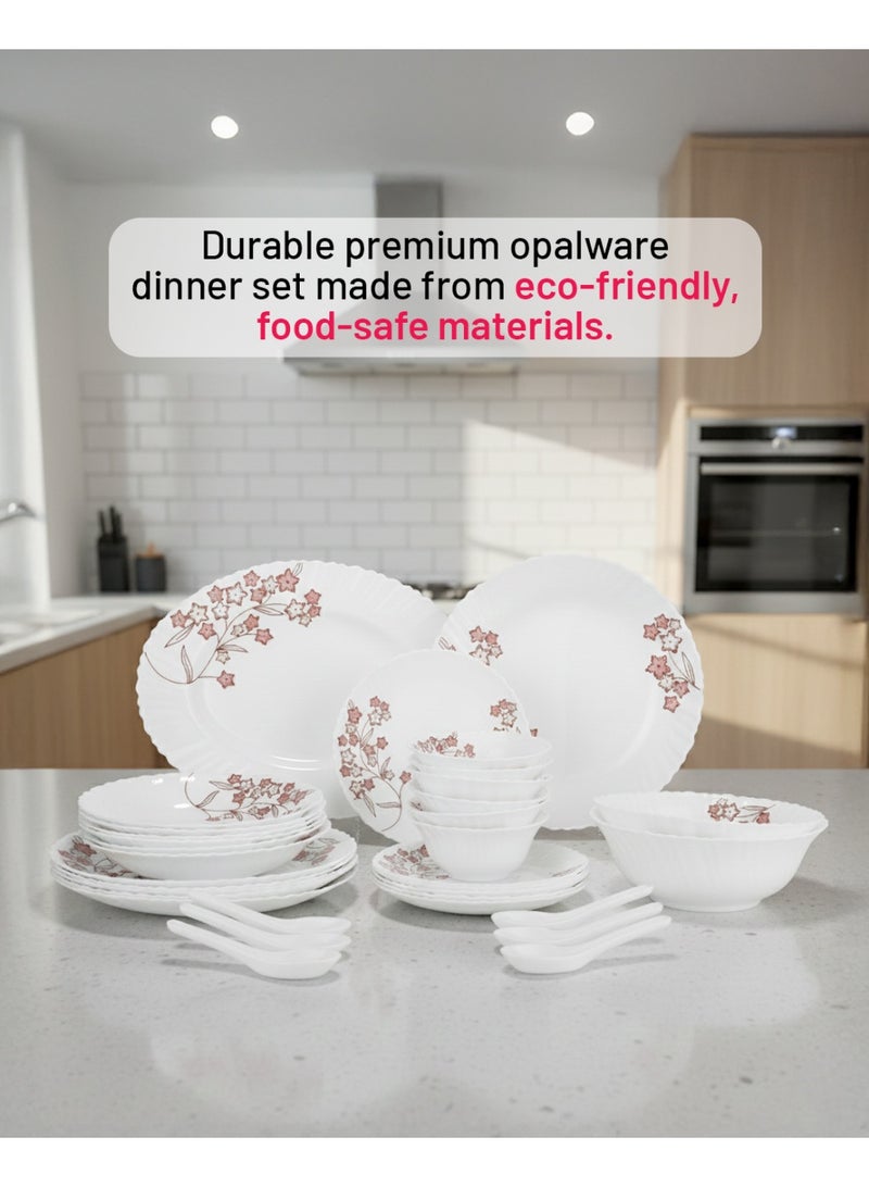 ديلكاسا طقم عشاء 33 قطعة أوبالوير - Image 2