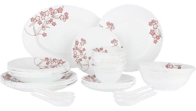 ديلكاسا طقم عشاء 33 قطعة أوبالوير - Image 1