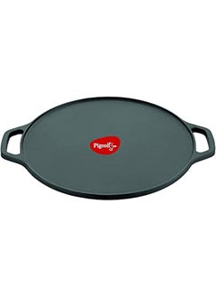Pre-Seasoned Cast Iron Dosa Tawa, Naturally Nonstick Cookware 30MM