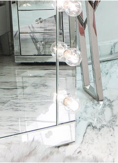 VANITY LIVING VANITY LIVING Full Length Mirror with Lights,18 LED Lighted Body Mirror, Free Standing Floor Large Mirror with Dimmable Bulbs, Wall-Mounted and Standing Mirror for Bedroom  - Image 2