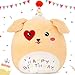 BSTAOFY 14 Cute Happy Birthday Puppy Soft Plush Dog Stuffed Animal Birthday Gifts for Girls Boys Kids - Image 4