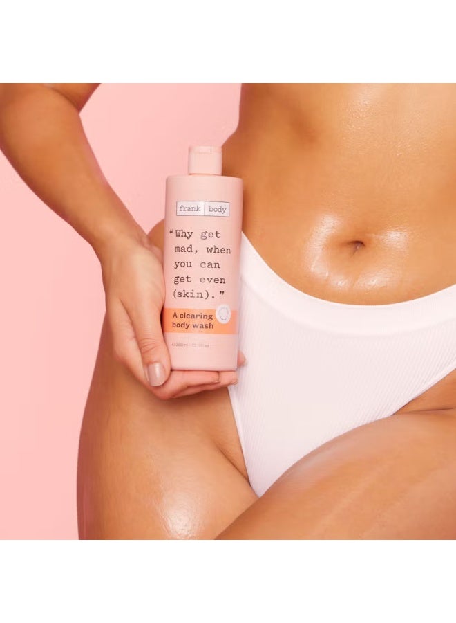 frank body A Clearing Body Wash 360ml - Image 4