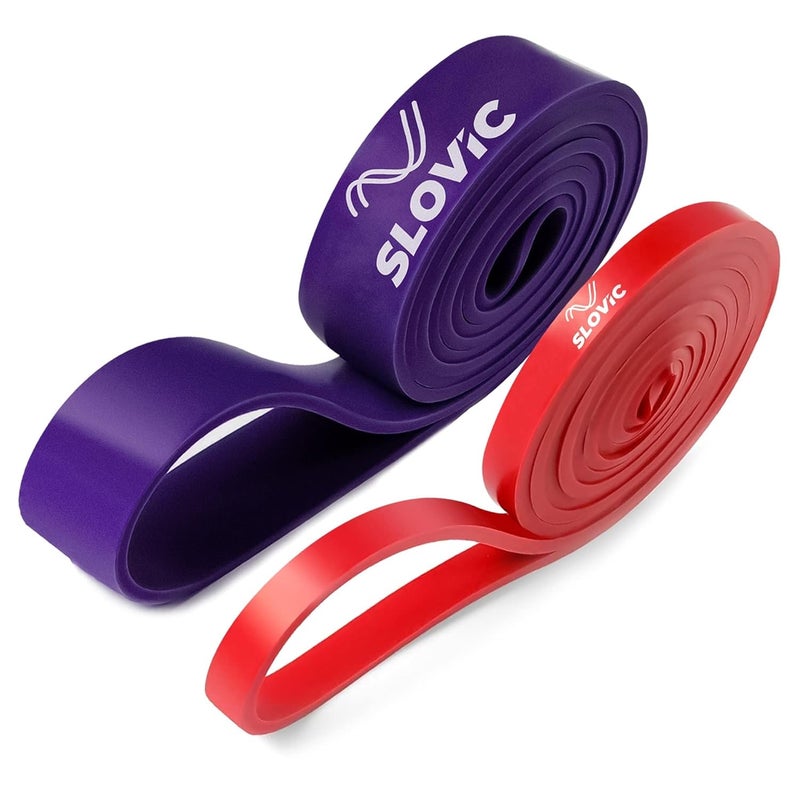 SLOVIC Resistance Band for Workout [15+45 KG] | Latex Free Resistance Band Set for Excercise & Stretching | Gym Equipment for Home Workout | Ideal for | Ideal for Men & Women - Image 1