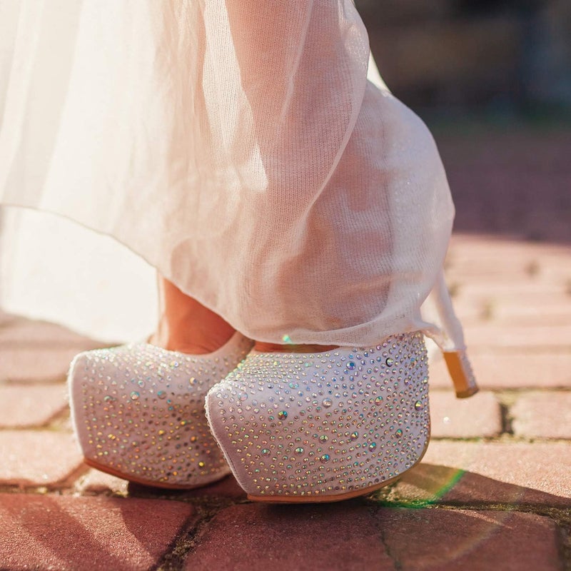 eBoot 1440 Pack Crystal Flat Back Rhinestone Round Diamante Gems NonSelfAdhesive Crystal AB 5 MM - Image 5