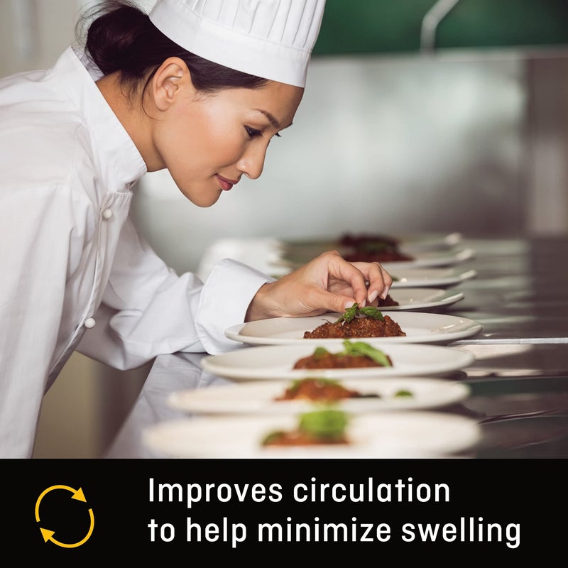 FUTURO Ultra Sheer Knee Highs for Women, Nude, 71060EN, Medium, Moderate (15-20 mm/Hg) - Image 3