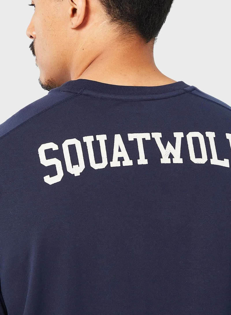 SQUATWOLF Golden Era Legacy Oversized T-Shirt