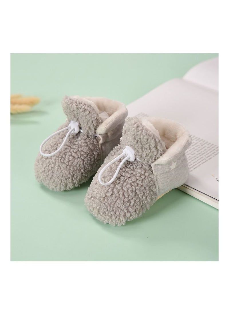 Loquat Suitable For Baby Warm And Comfortable Cotton Shoes 