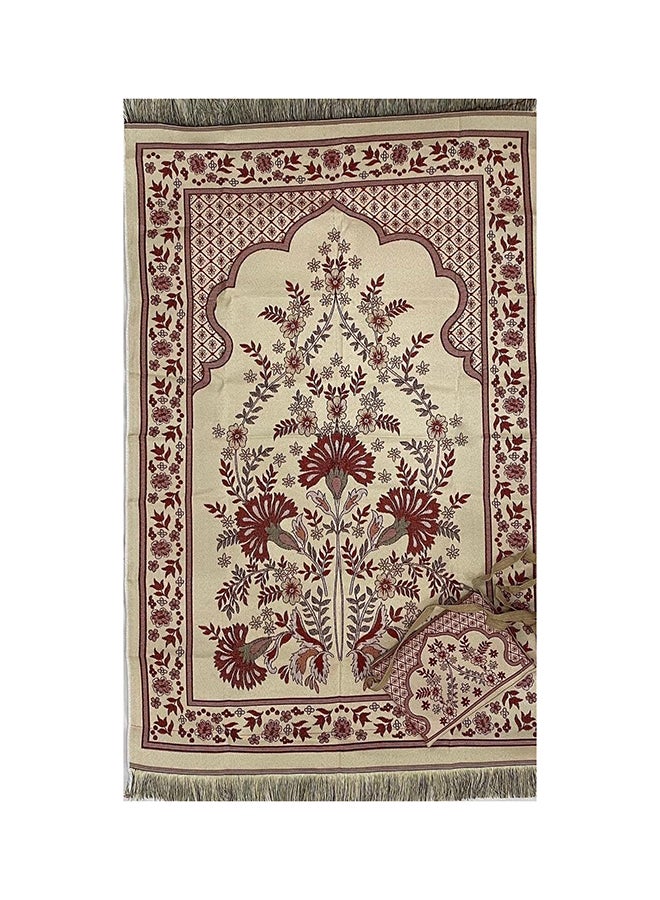 Prayer Rug With Bag For Easy Carrying - Red 
