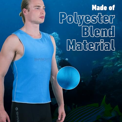 SHARKSKIN Chillproof Essentials Vest (Men) Blue 3X-Large - Image 3
