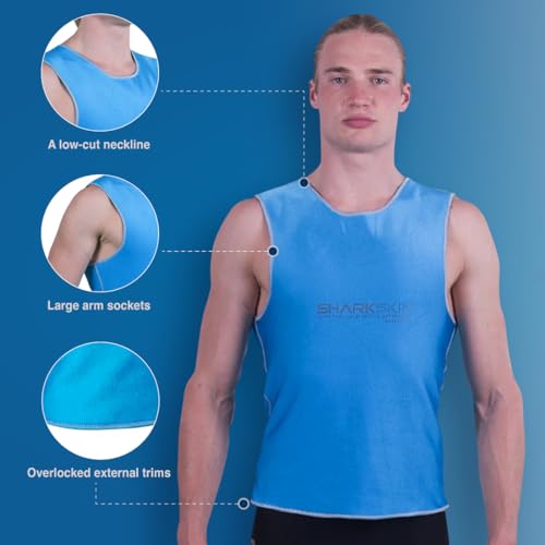 SHARKSKIN Chillproof Essentials Vest (Men) Blue 3X-Large - Image 4