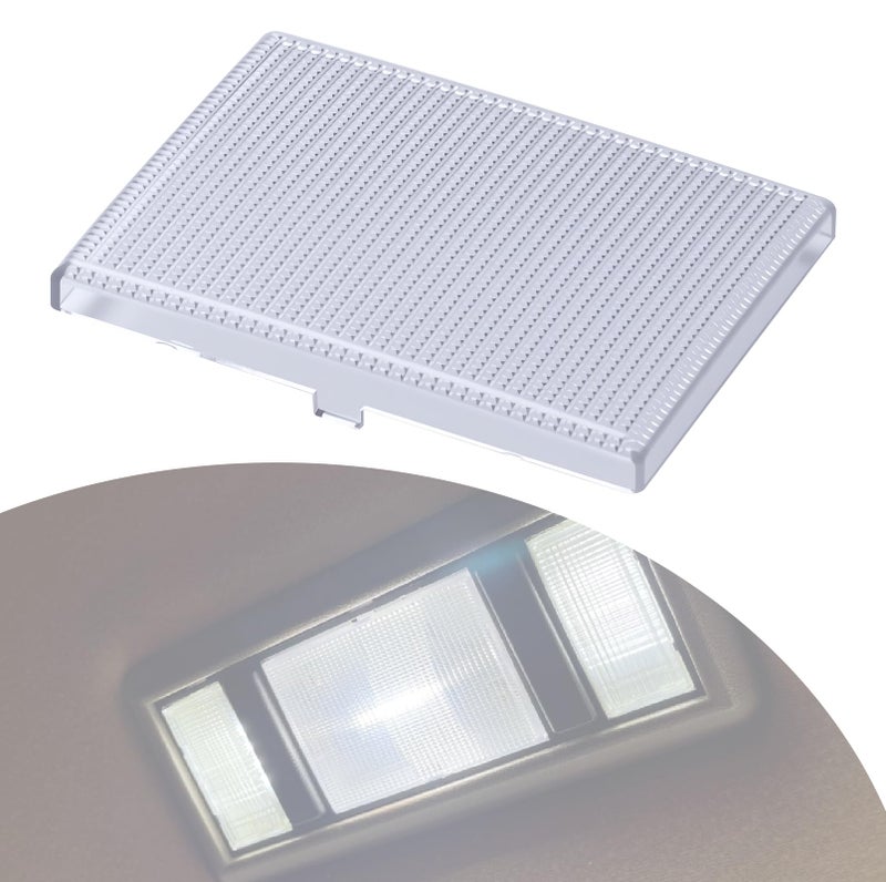 gtpartes Interior Dome Center Reading Light Lamp Cover Clear Lens Fit for 19881998 Chevrolet K1500 K2500 K3500 C1500 C2500 C3500 C3500HD and Suburban Series GMC Pickup Trucks Roof Light Cover Replacement - Image 3