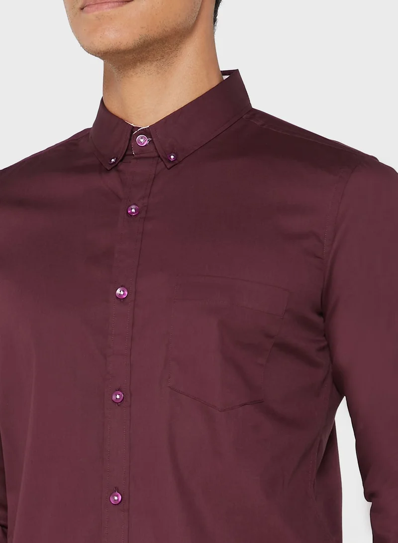 Robert Wood Button Down Full Sleeve Shirt