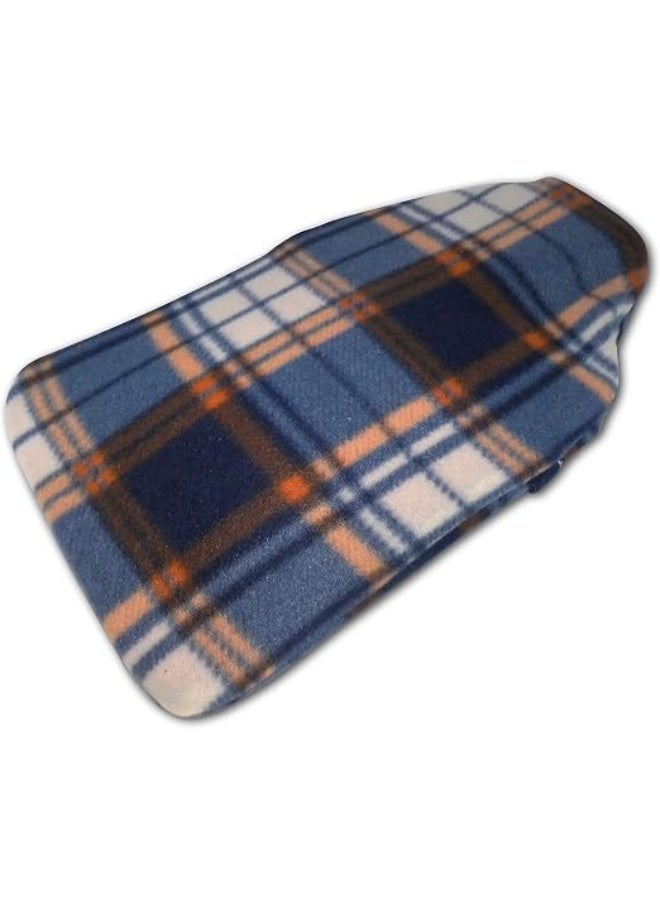 Hot Water Bottle with Soft Fleece Cover, Large Capacity Heat Therapy Bottle for Warmth, Comfort and Relaxation at Home - Image 4