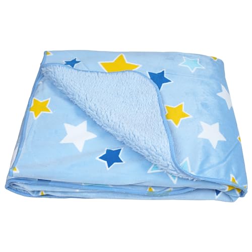 1ST STEP Printed Fleece Blanket (Stars) - Image 3