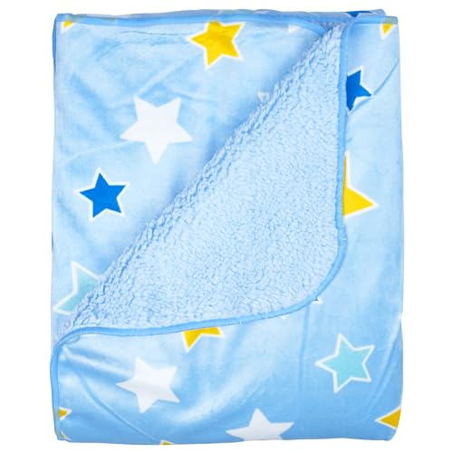 1ST STEP Printed Fleece Blanket (Stars) - Image 4