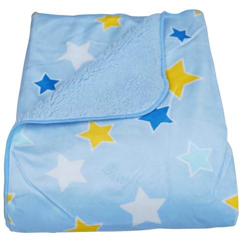1ST STEP Printed Fleece Blanket (Stars) - Image 1