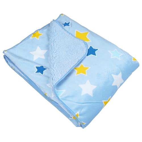 1ST STEP Printed Fleece Blanket (Stars) - Image 2