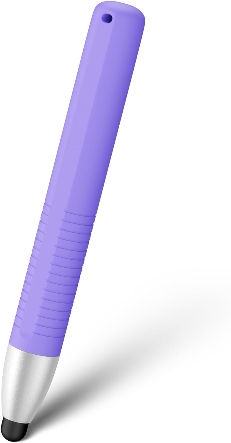 Demark Kid-Friendly Stylus Pens for Touch Screen, Tablet Stylus Pen Compatible with iPad/Fire/Kindle/iPhone/Android All Tablets and Phones (Purple) - Image 1