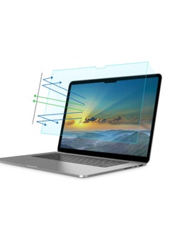 Generic واقي شاشة لجهاز MacBook Pro 14 2021-203 مع M3 M2 M1 Max/Pro Chip A2442 A2779 A2992 A2918 مضاد للضوء الأزرق مع معرف اللمس مضاد للخدش ويحمي العينين  - Image 1