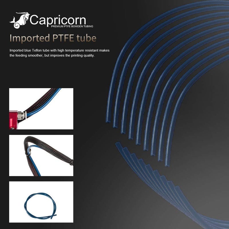 Sovol Creality Capricorn 2 Meters XS Series Low Friction PTFE Bowden Tubing for 1.75mm Filament with PTFE Tube Cutter for Creality Ender 3 Ender 3 Pro Cr-10 3D Printer - Image 3