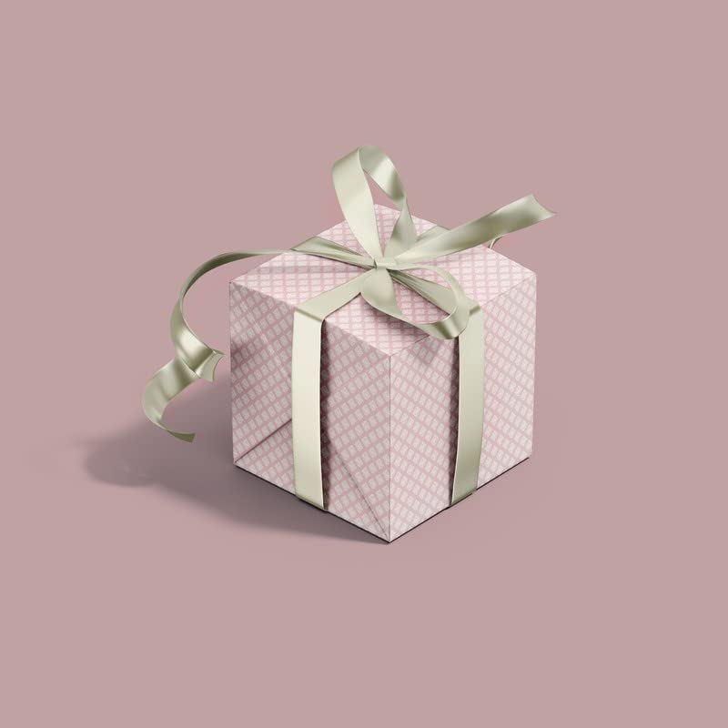 Dovetail Blush Gift Wrapping Paper Sheet Pack of 10 - Image 4