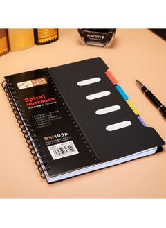 DUNISO Classified Business Spiral Notebook School, Office Memo Subjects Notebooks Diary Journal Notebook Planner Loose Leaf NotePad Personal Sketchbook (252*172mm)  - Image 4