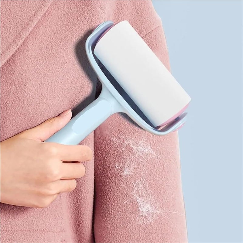 Snacko Reusable Donut Lint Roller - Multifunctional Pet Hair Remover with Oblique Tear Design for Clothes and Household Use(Yellow) - Image 4