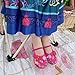 CCJRLM Mirabel Isabela Shoes for Girls Costume Cosplay Dress Up Embroidery MaryJane Ballet Shoes Rose - Image 3