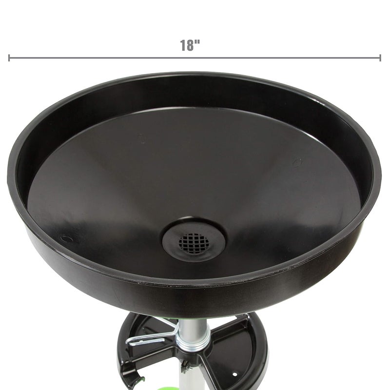 OEMTOOLS 87031 18 Gallon Adjustable Oil Drain Container with Funnel - Image 5