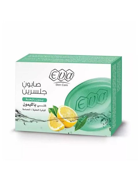 Skin Care Glycerin Soap Fragrance Free Enriched With Lemon For Oily & Sensitive Skin120gm