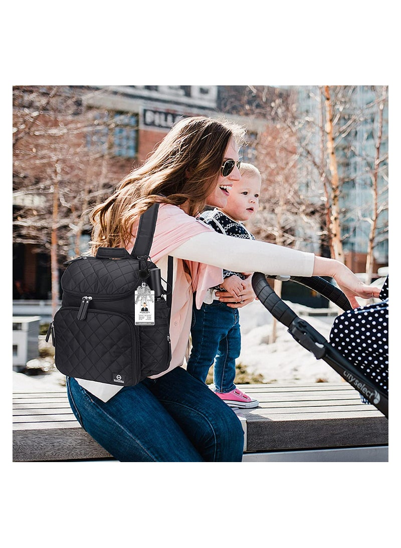 Zikra Retractable Key-Chain Badge Reel, 3 PCS Heavy Duty Retractable Key Chain, Metal Retractable Badge Holder with Belt Clip Key Ring, Used for Business Card Key Chain ID Card Badge Holder Black - Image 5