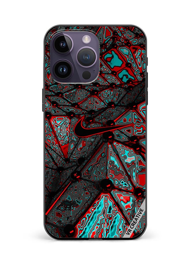 VR CREATIVE Protective Case Cover For Apple iPhone 16 Pro Max Nike Design Multicolour