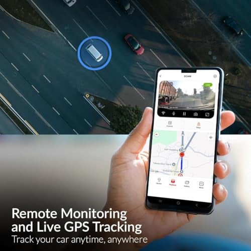 CP PLUS 4G Dashcam for Car with Full HD Front Camera & Live GPS Tracking | H.265 Recording | G-Sensor | Parking Mode | Two-Way Talk | Motion Detection | Time Lapse | SD Card Support up to 1TB | CP-H27 - Image 2