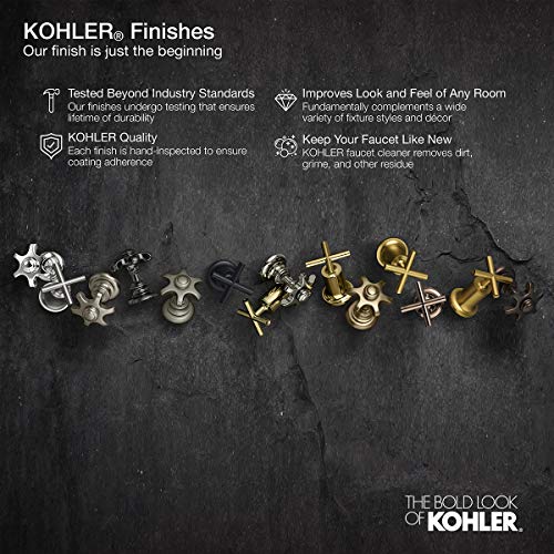 KOHLER K-TLS97074-4-BL Pitch Rite-Temp Bath And Shower Trim Set Less Showerhead, Includes Faceplate with Handle, Bath Spout, Shower Arm and Flange, Matte Black - Image 2
