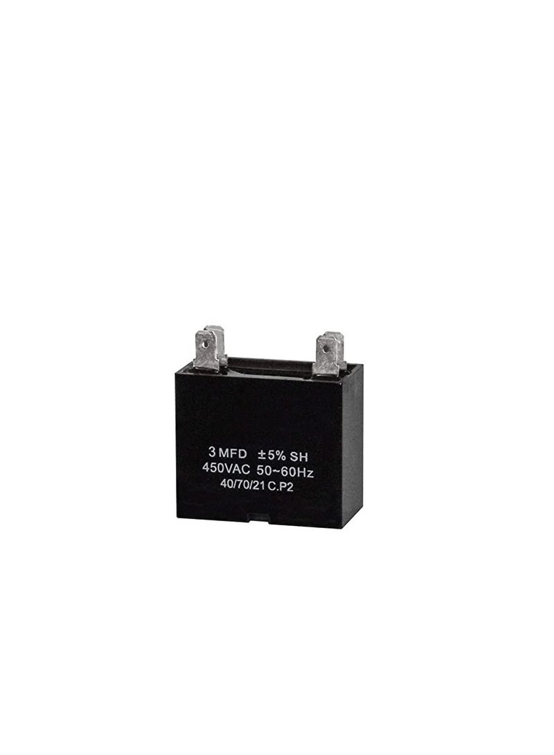 Burst Proof High Quality 2 Pin Round Capacitor with Aluminium Housing for AC Motor Compressor  - Image 1