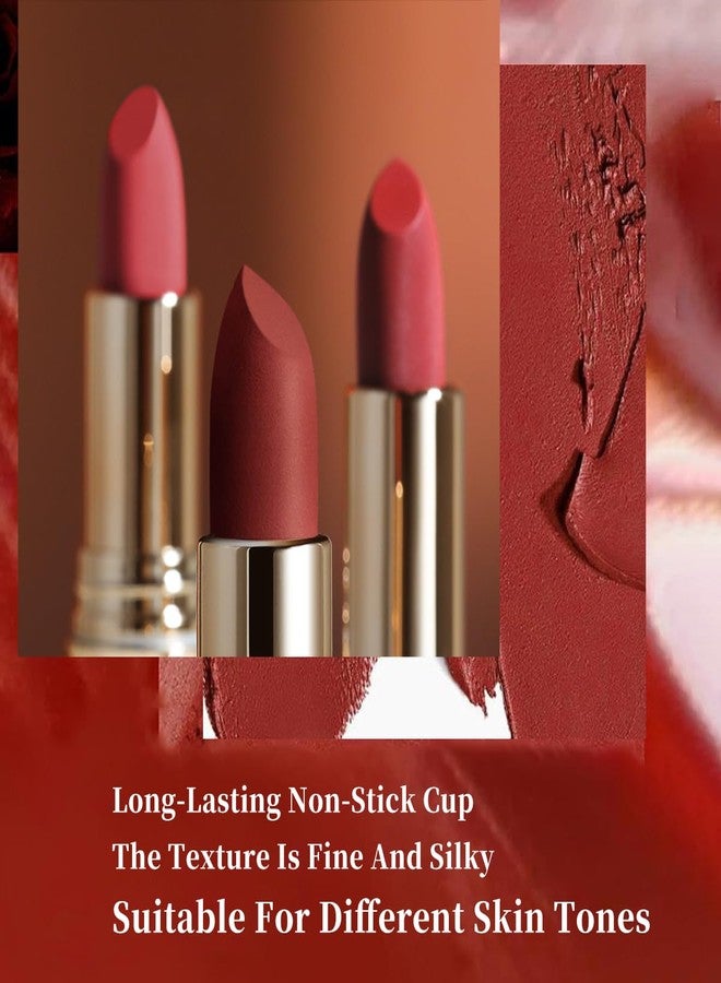بلو لاف أحمر شفاه بلو لوف طويل الأمد - تركيبة مرطبة مقاومة للانتقال تدوم طوال اليوم - مكياج شفاه أساسي للنساء (01 برتقالي أحمر) - Image 5