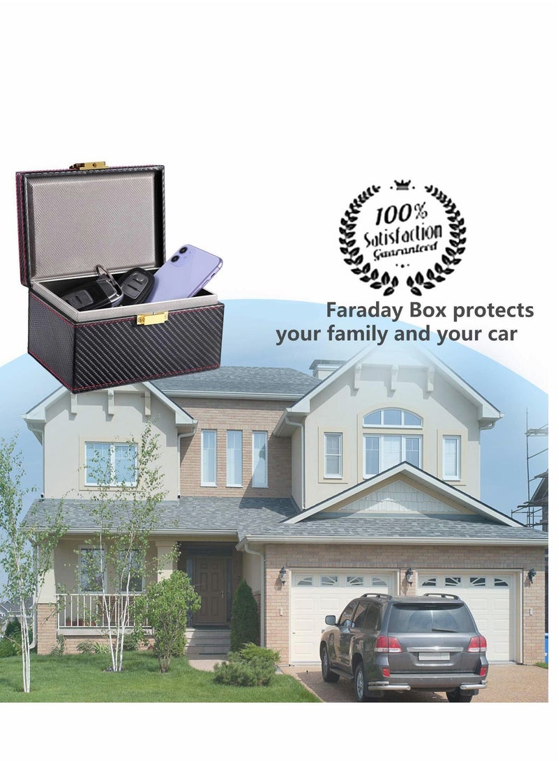 Y&D - Faraday Box Car Key Fob Protector Keyless Entry Safe Protector RFID Anti-Theft Signal Blocking Cages - Image 1