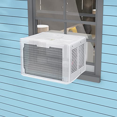 LBG Products Window AC Cover for U-Shaped Window Air Conditioner Unit,Mesh Design Window Air Conditioner Cover for Outdoor,Anti Leaf and Good Air Flow - Image 2