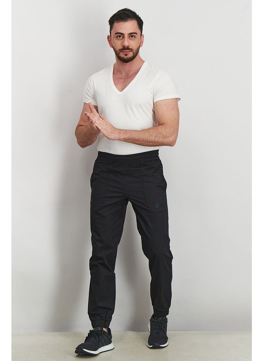 PUMA Men Slim Fit Modern Basics Chino Pants, Black  - Image 3