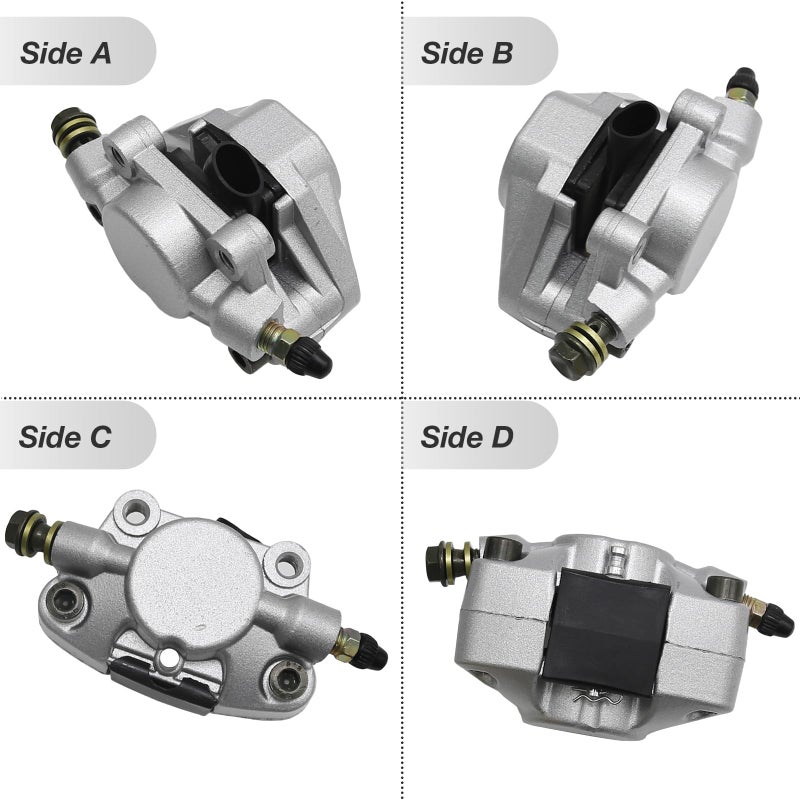 EATAKWARD Rear Foot Disc Hydraulic Brake Master Cylinder Caliper Assembly, Replacement for 150cc 200cc 250cc Taotao Coolster Roketa Vitacci Peace SunL RPS Icebear Chinese ATV Quad 4 Wheeler Dune Buggy - Image 5