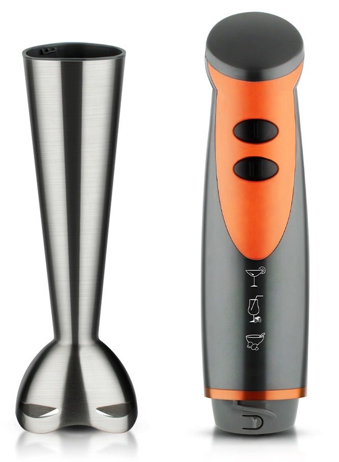 Hand Blender, 800w Electric Handheld Portable Stick Mixer with 2 Mixing Speed andStainless Steel Blades for Effortless Blending Smoothies, Shakes, Puree or Baby Food  - Image 4